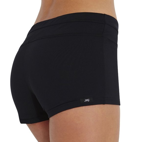 NWT Jag Black Bikini Boyshorts - Picture 2 of 6
